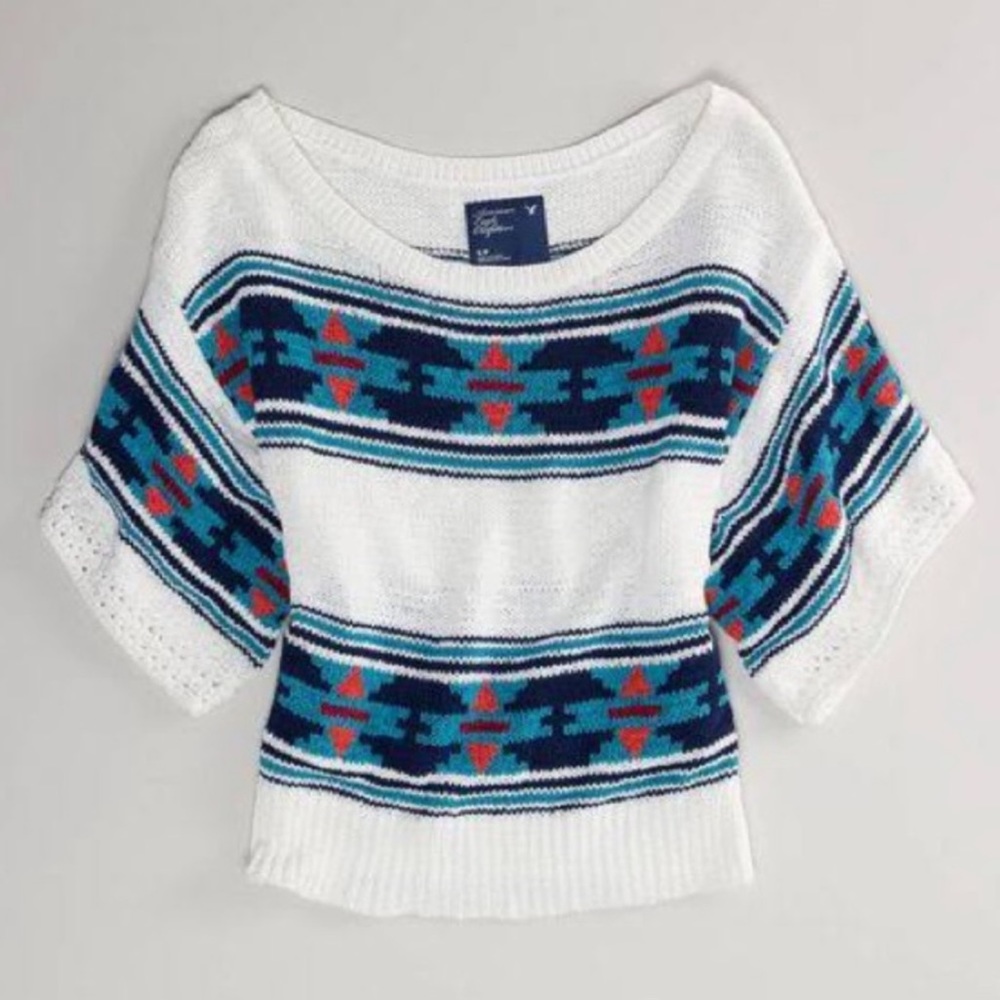 AMERICAN EAGLE OUTFITTERS Aztec Bohemian Sweater